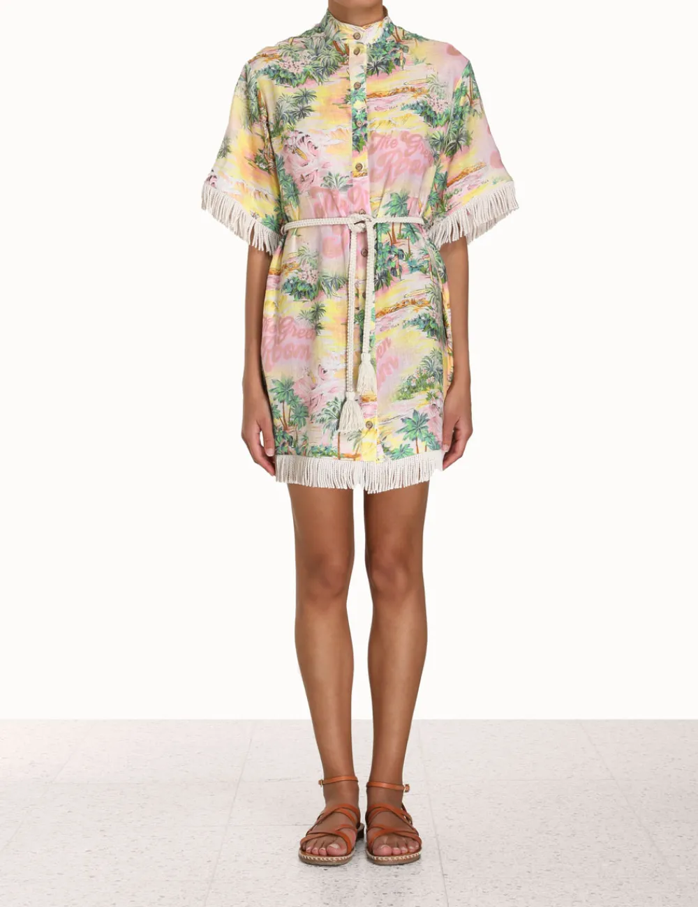 ZIMMERMANN Dresses & Coverups<Vacay Short Sleeve Dress