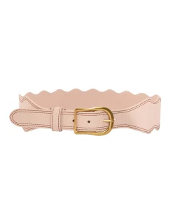ZIMMERMANN Belts<Wave Leather Waist Belt