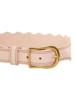 ZIMMERMANN Belts<Wave Leather Waist Belt