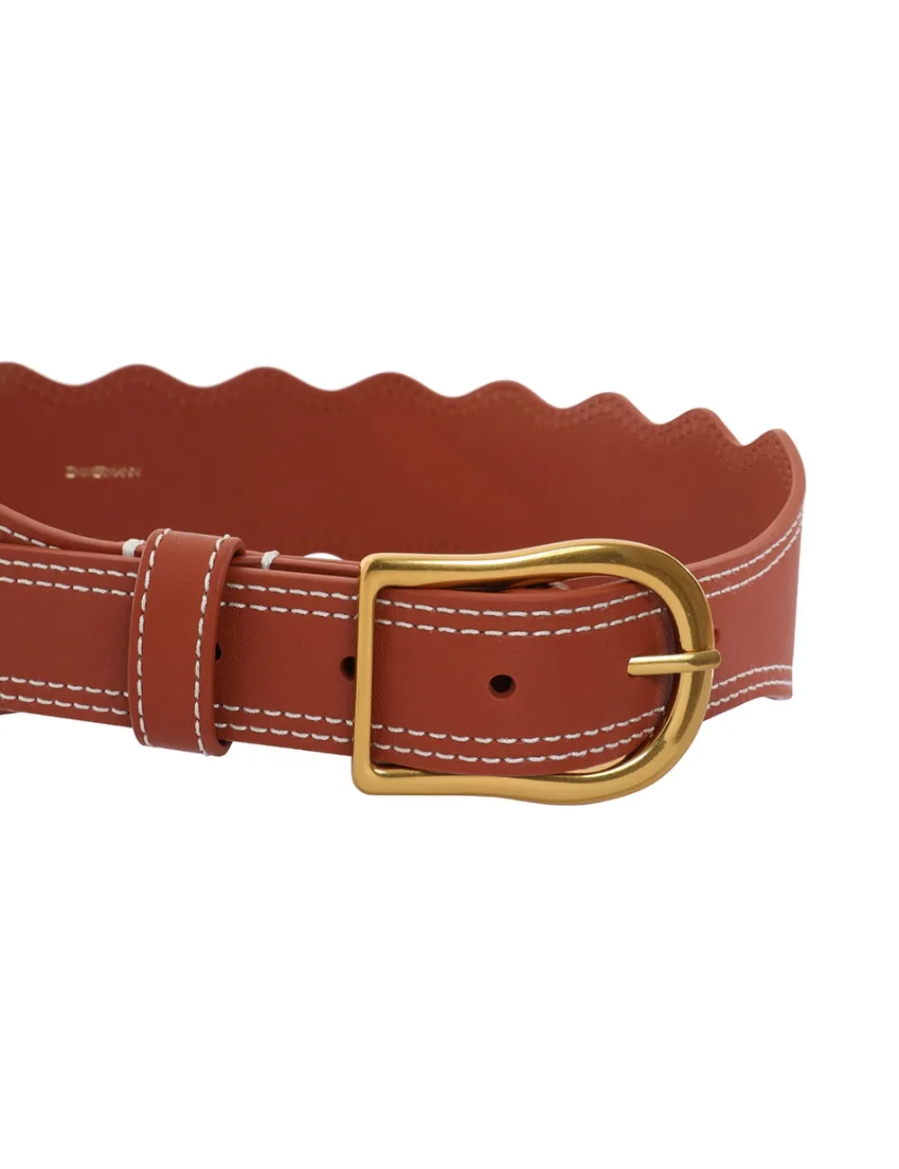 ZIMMERMANN Belts<Wave Leather Waist Belt
