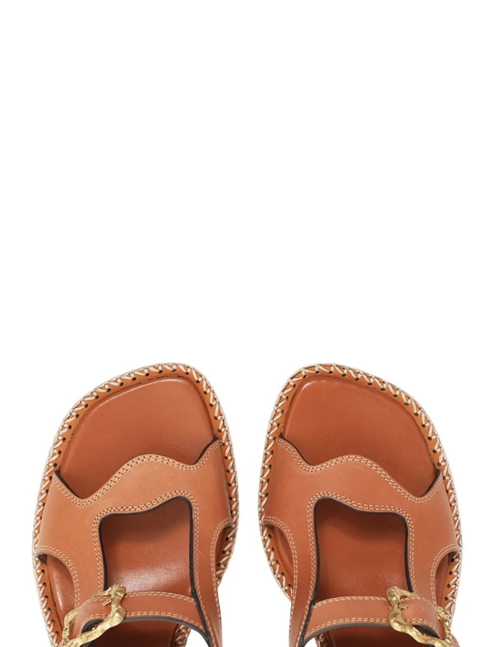 ZIMMERMANN Heeled Sandals<Wavy Mule Sandal 65