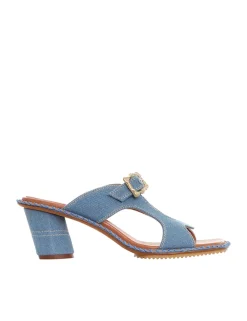 ZIMMERMANN Heeled Sandals<Wavy Mule Sandal 65