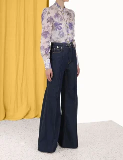 ZIMMERMANN Denim<Wide Leg Jean