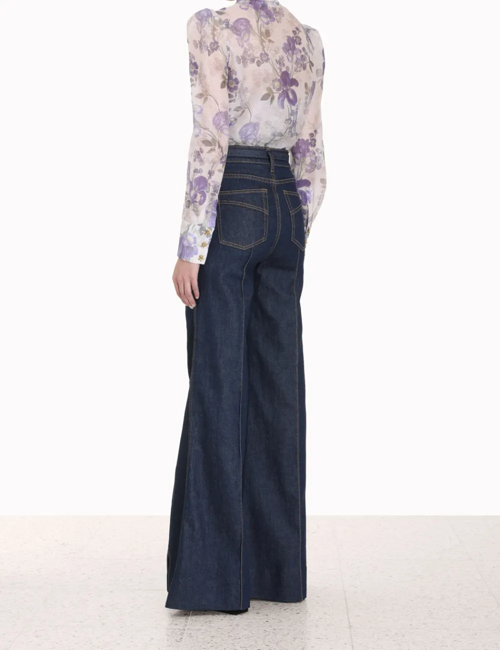 ZIMMERMANN Denim<Wide Leg Jean