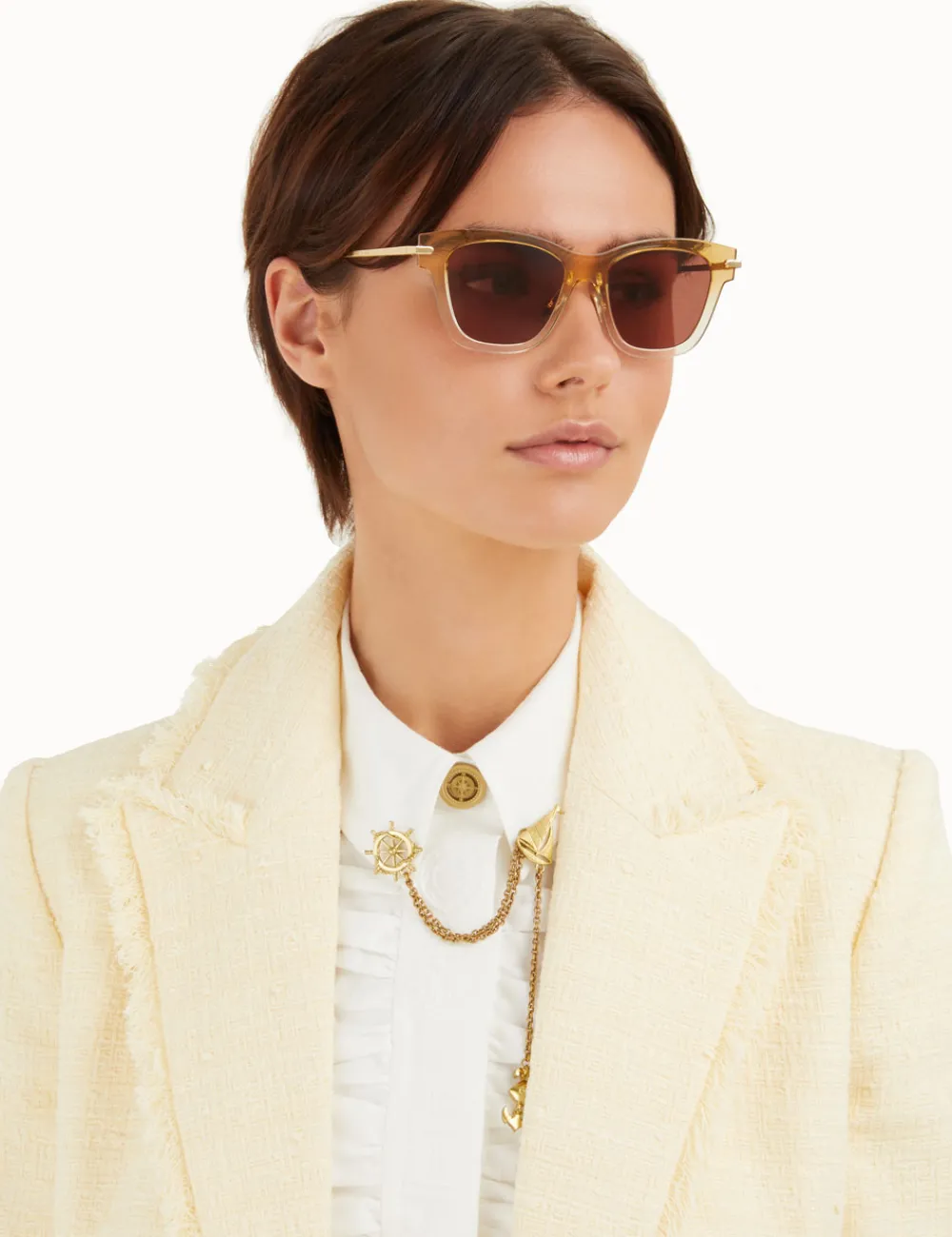 ZIMMERMANN Sunglasses<Rhythmic Small Mask