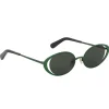 ZIMMERMANN Sunglasses<Tide Oval Frame